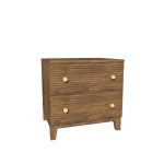 American Modern II 24'' Two-Drawer Nightstand