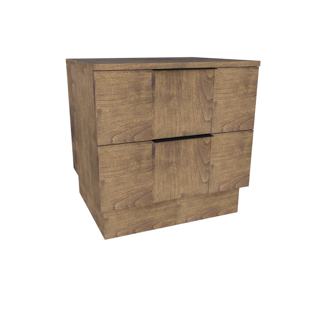 American Modern II 24'' Two-Drawer Nightstand