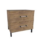 American Modern II 24'' Two-Drawer Nightstand