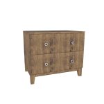 American Modern II 28'' Two-Drawer Nightstand