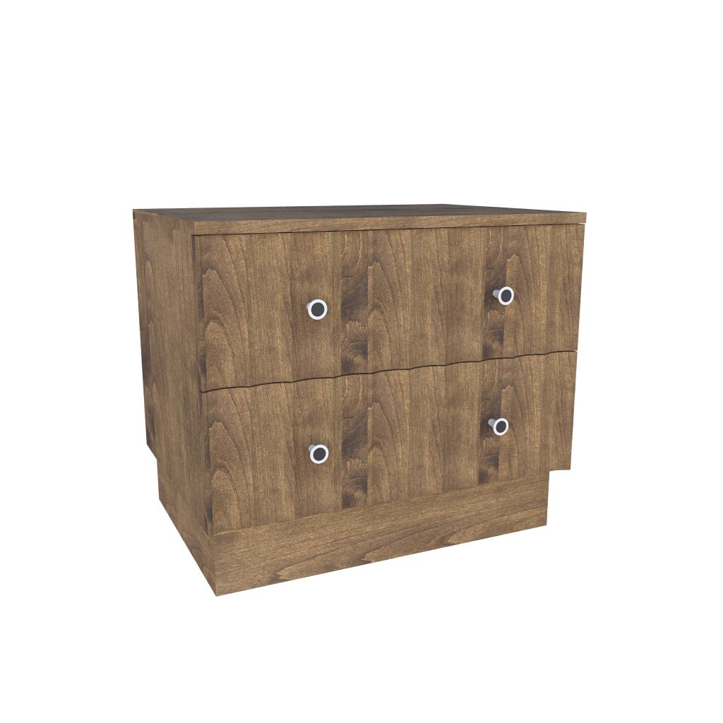 American Modern II 28'' Two-Drawer Nightstand