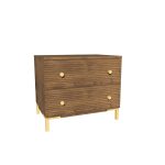 American Modern II 28'' Two-Drawer Nightstand