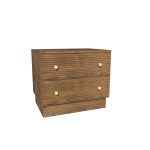 American Modern II 28'' Two-Drawer Nightstand