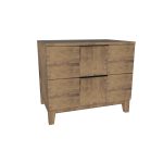 American Modern II 28'' Two-Drawer Nightstand