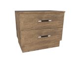 American Modern II 28'' Two-Drawer Nightstand