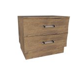 American Modern II 28'' Two-Drawer Nightstand