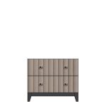 American Modern 28'' Two-Drawer Nightstand