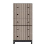 American Modern 24'' Five-Drawer Chest
