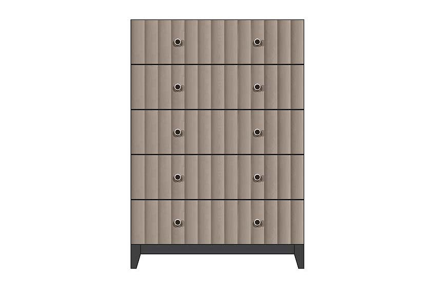 American Modern 36'' Five-Drawer Chest