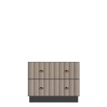 American Modern 28'' Two-Drawer Nightstand