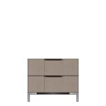 American Modern 28'' Two-Drawer Nightstand