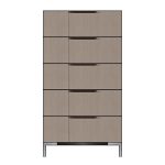 American Modern 28'' Five-Drawer Chest