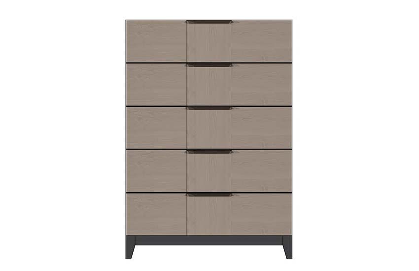 American Modern 36'' Five-Drawer Chest