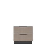 American Modern 24'' Two-Drawer Nightstand