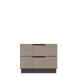 American Modern 28'' Two-Drawer Nightstand