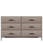 American Modern  56'' Six-Drawer Dresser
