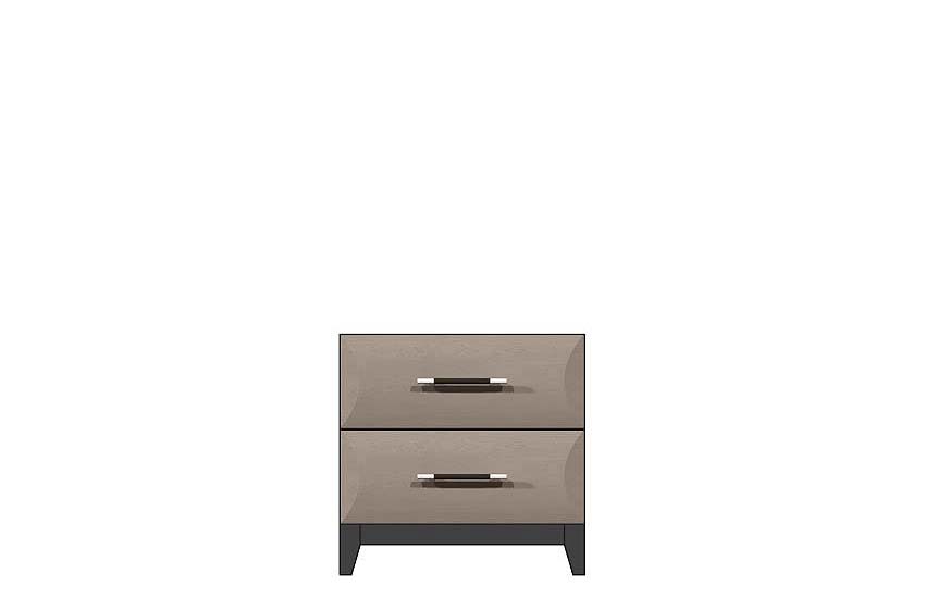 American Modern 24'' Two-Drawer Nightstand