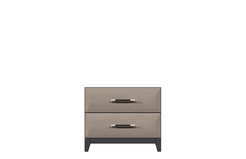 American Modern 28'' Two-Drawer Nightstand