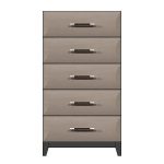 American Modern 28'' Five-Drawer Chest