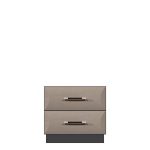 American Modern 24'' Two-Drawer Nightstand