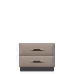 American Modern 28'' Two-Drawer Nightstand