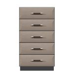 American Modern 28'' Five-Drawer Chest