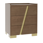 Verrado 28'' Three Drawer Bedside Chest