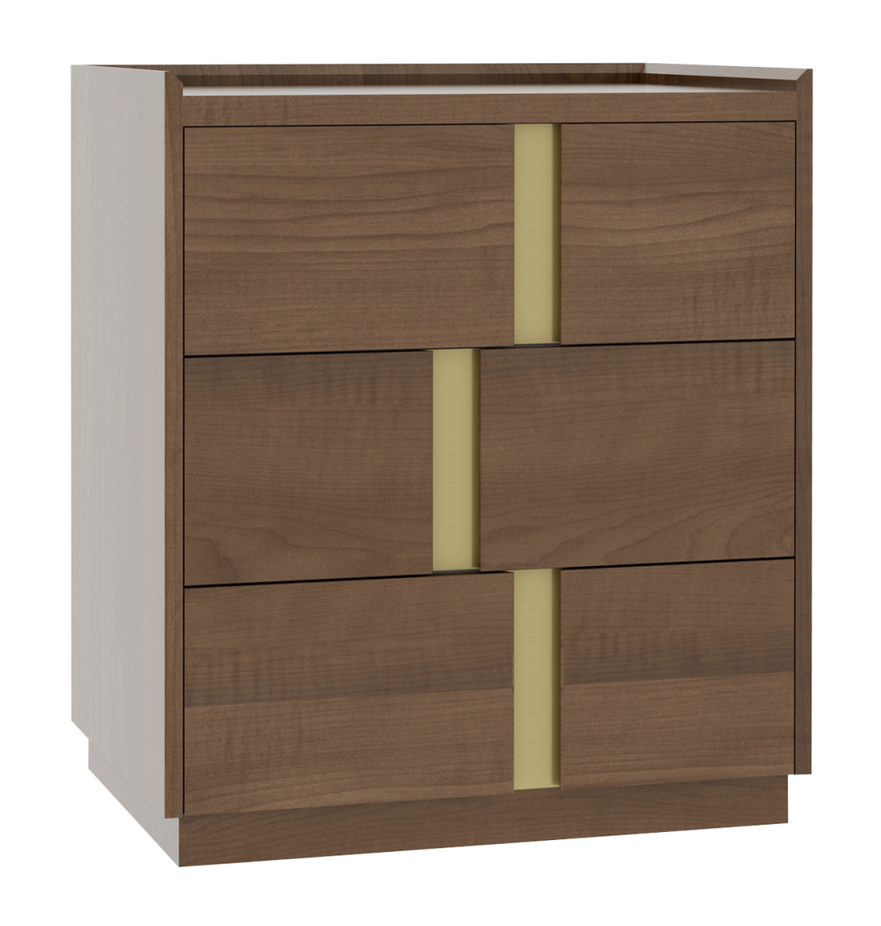 Verrado 28'' Three Drawer Bedside Chest