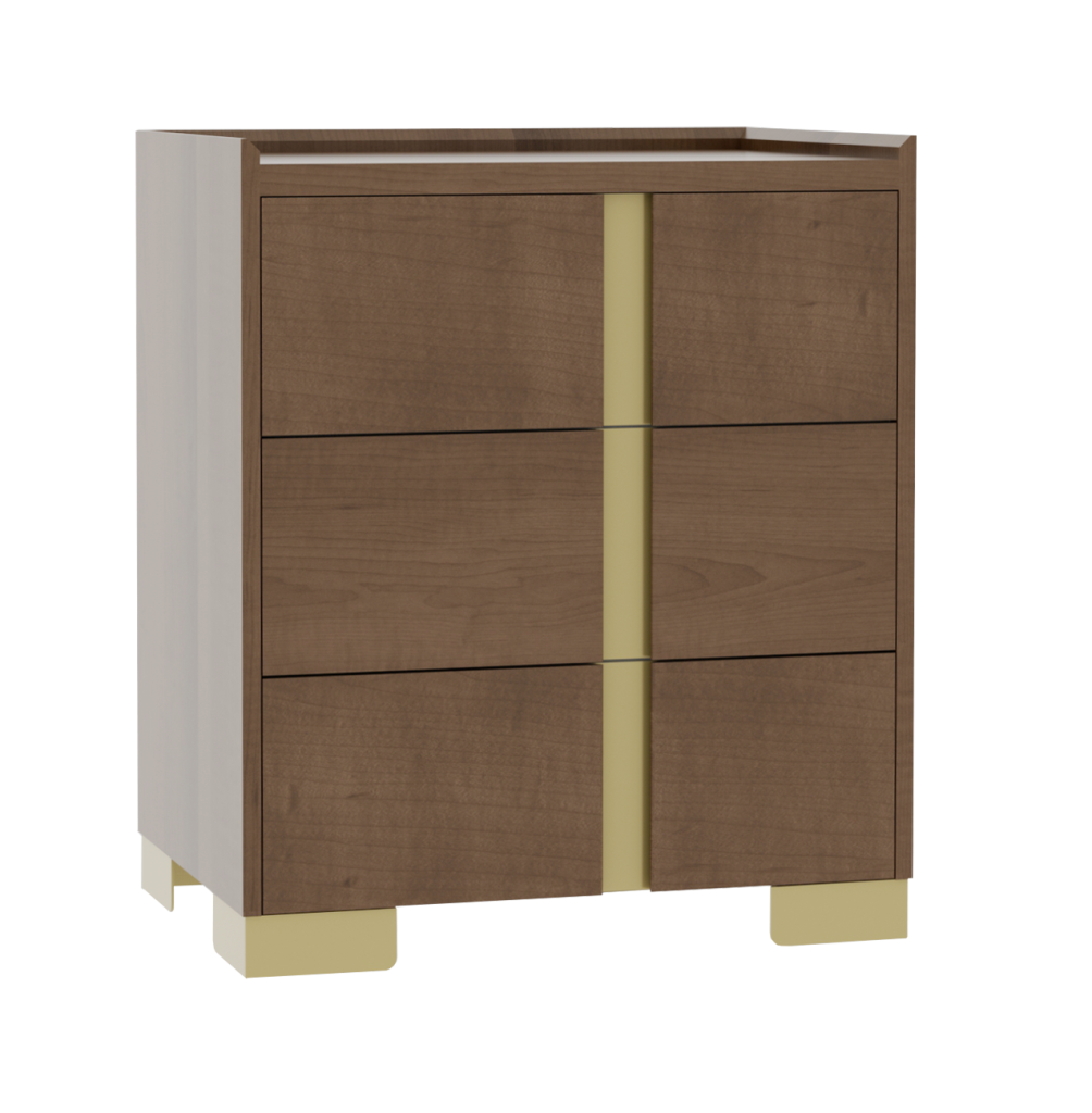 Verrado 28'' Three Drawer Bedside Chest