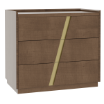 Verrado 36'' Three Drawer Bedside Chest