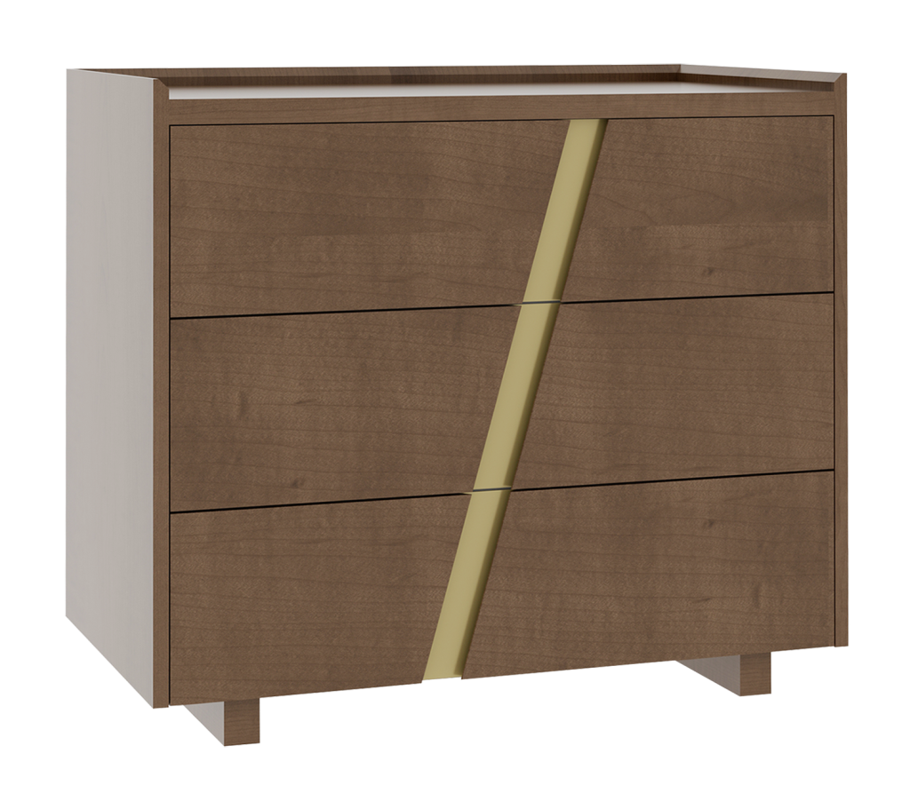 Verrado 36'' Three Drawer Bedside Chest