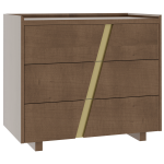 Verrado 36'' Three Drawer Bedside Chest