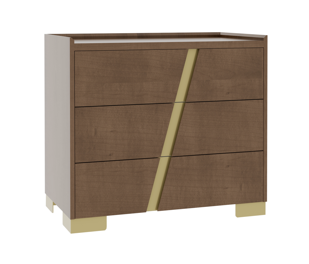 Verrado 36'' Three Drawer Bedside Chest