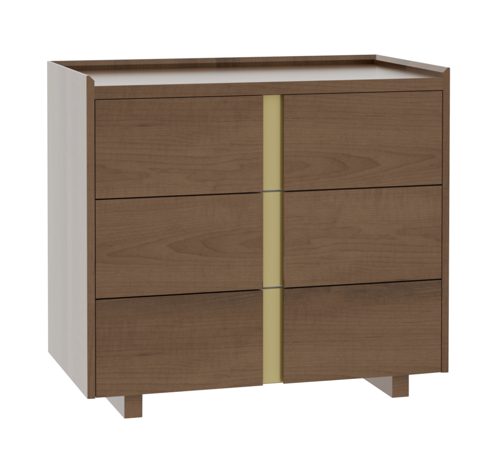 Verrado 36'' Three Drawer Bedside Chest