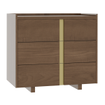 Verrado 36'' Three Drawer Bedside Chest