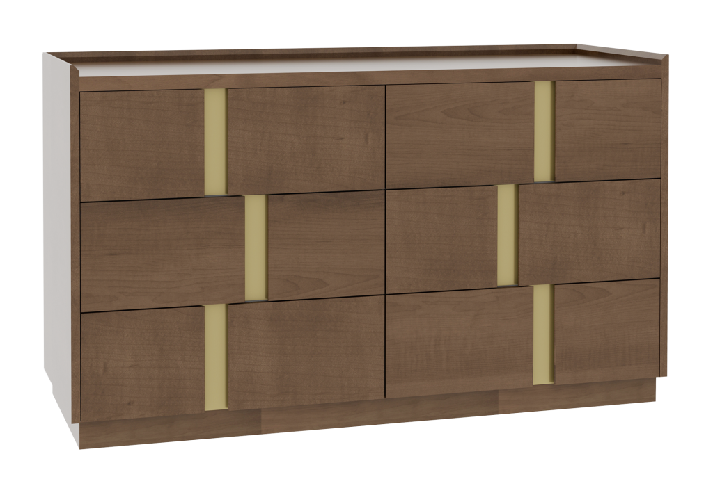 Verrado 55'' Six Drawer Dresser