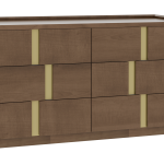 Verrado 55'' Six Drawer Dresser