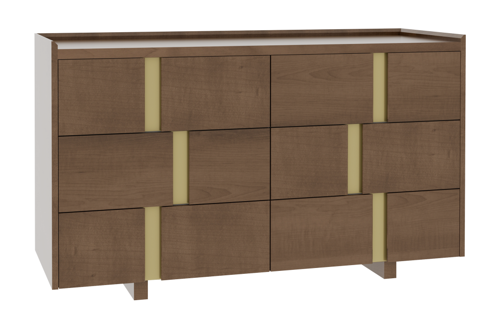 Verrado 55'' Six Drawer Dresser