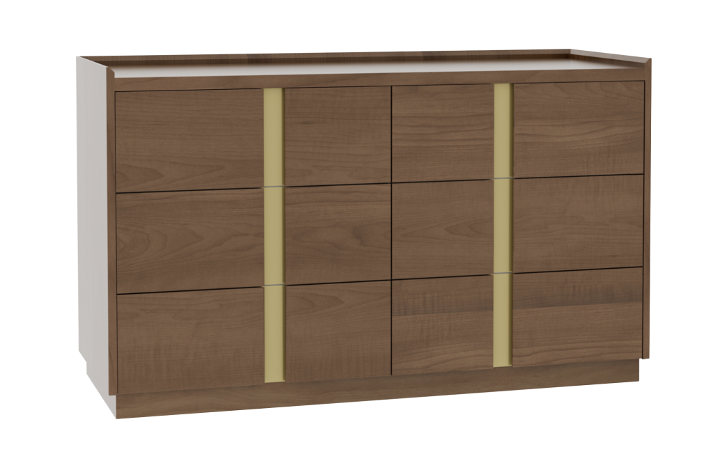 Verrado 55'' Six Drawer Dresser