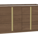 Verrado 55'' Six Drawer Dresser