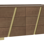 Verrado 55'' Six Drawer Dresser
