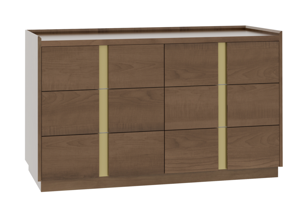 Verrado 55'' Six Drawer Dresser