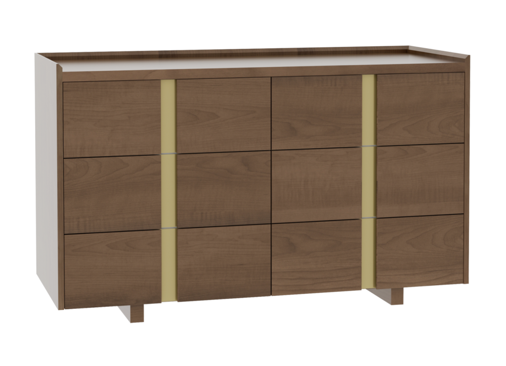 Verrado 55'' Six Drawer Dresser