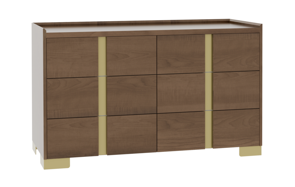 Verrado 55'' Six Drawer Dresser