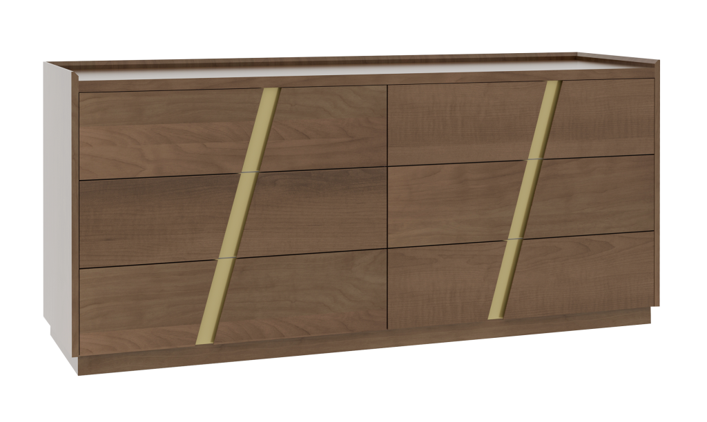 Verrado 71'' Six Drawer Dresser