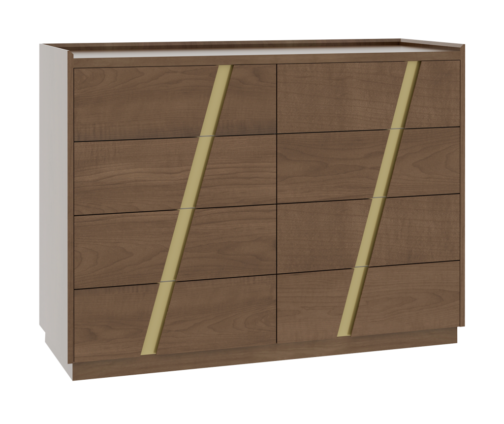 Verrado 55'' Eight Drawer Dresser