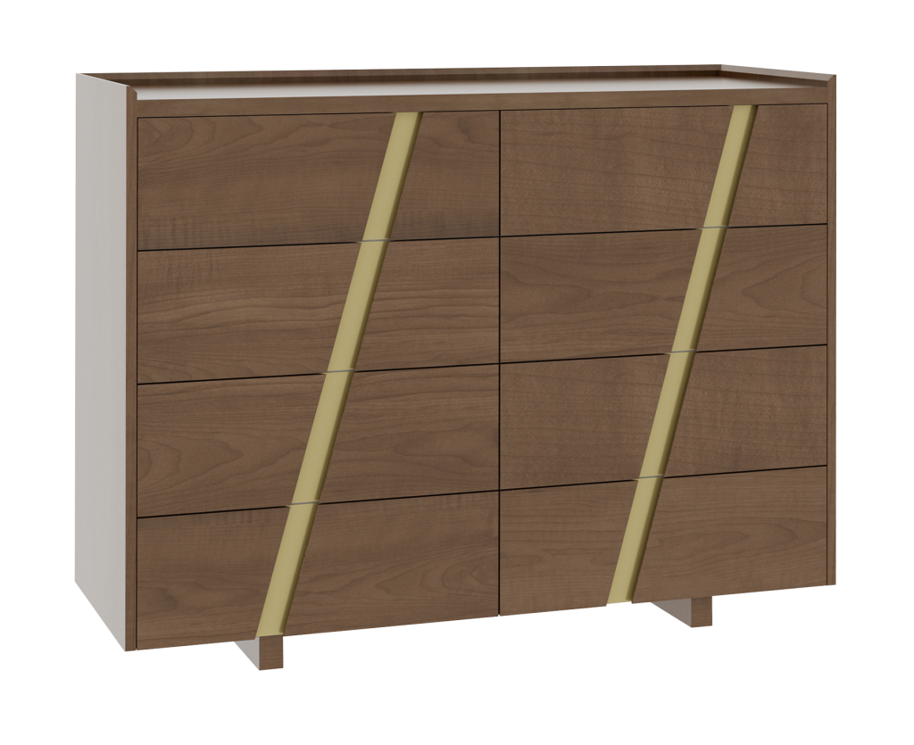 Verrado 55'' Eight Drawer Dresser