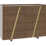 Verrado 55'' Eight Drawer Dresser