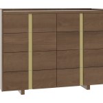 Verrado 55'' Eight Drawer Dresser