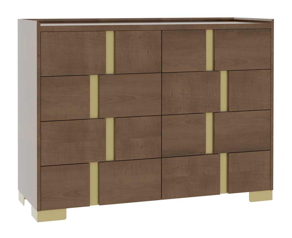 Verrado 55'' Eight Drawer Dresser